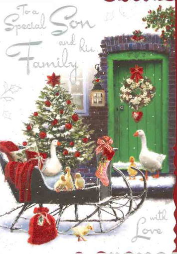 Picture of SPECIAL SON & HIS FAMILY XMAS CARD